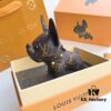 692fccca99f2d84055c89709 French Bulldog LV Monogram Bulldog Mini Bag Charm