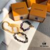 692fccd899f2d84055c89729 LV by Virgil Abloh Monogram Limited Edition Bracelet, Unisex Design, Stainless Steel with Colorful Chain Links and Engraved Logo Detail