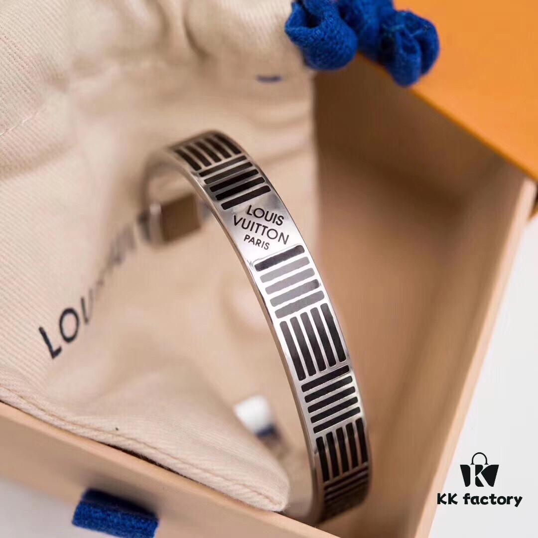 692fcce299f2d84055c8973f Exclusive In-Stock! LV Latest Enamel Men's Bracelet