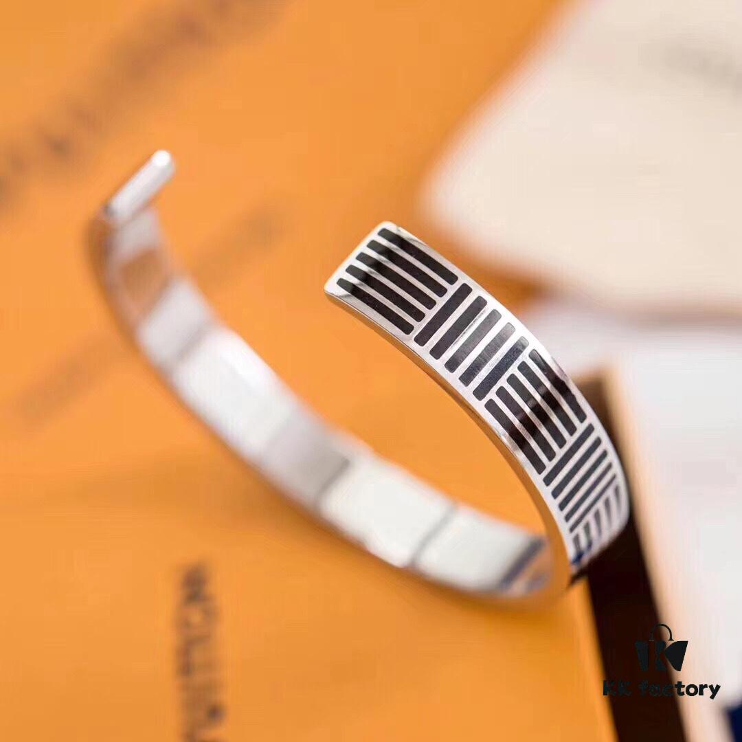 692fcce299f2d84055c89741 Exclusive In-Stock! LV Latest Enamel Men's Bracelet