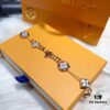 692fcce799f2d84055c8974a New LV Louis Vuitton Braided Bracelet with White Mother-of-Pearl