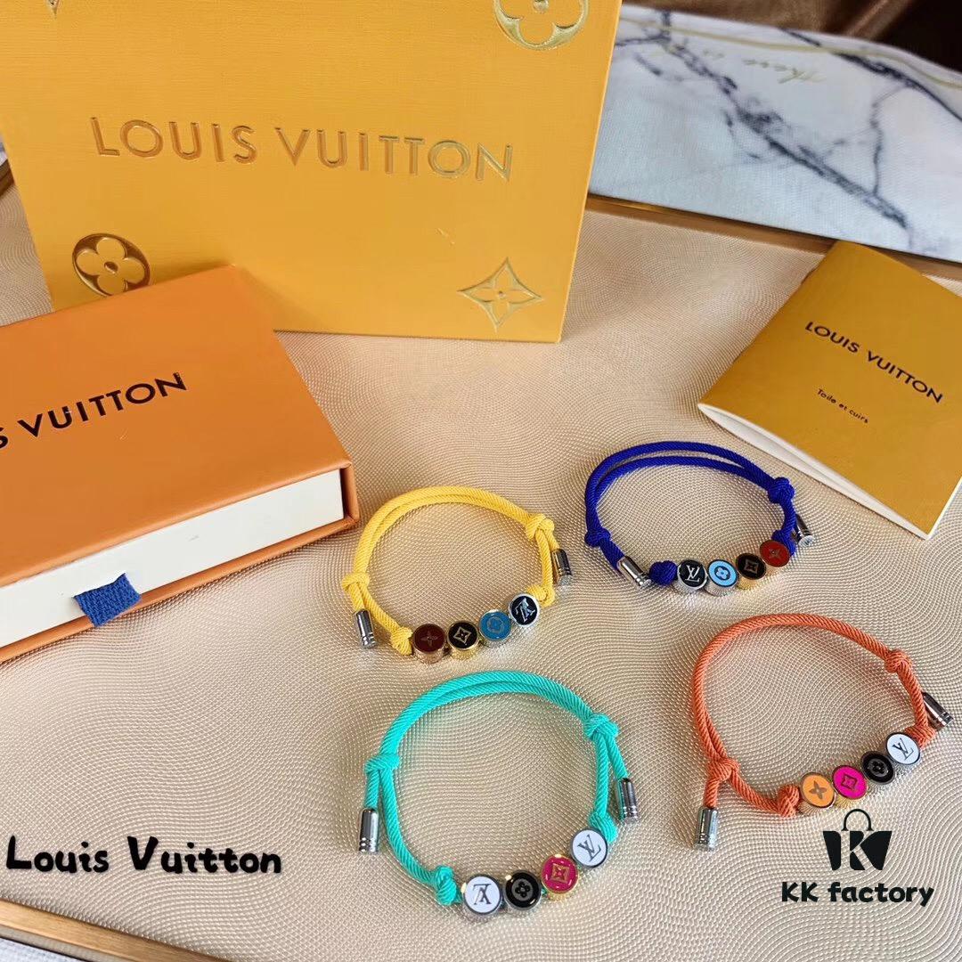 692fccfa99f2d84055c8976c Donkey Brand 19SS Louis Vuitton Colors Beads Limited Enamel Bracelet