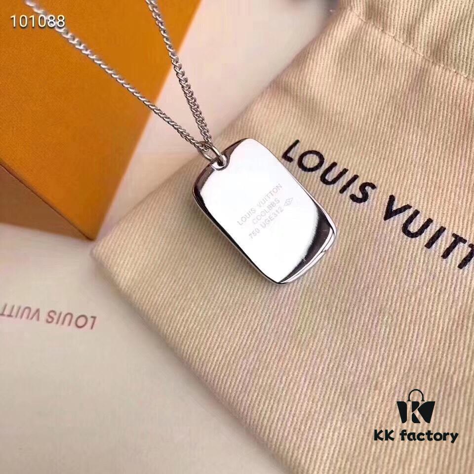 692fcd0699f2d84055c89783 LV Cube Necklace – Unisex Stylish and Durable Pendant, Adjustable Chain