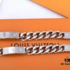 692fcd1699f2d84055c897a7 LV Long Plaque Chunky Bracelet, Unisex Design, Stylish and Rugged Look, Available in Male and Female Sizes