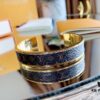 692fcd1b99f2d84055c897b1 LV New Arrival Classic Monogram Leather Cuff Bracelet