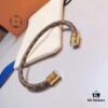 Louis Vuitton Brown Monogram Couple's Leather Strap