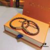 692fcd2899f2d84055c897cf LV Monogram Couple's Magnetic Clasp Leather Bracelet