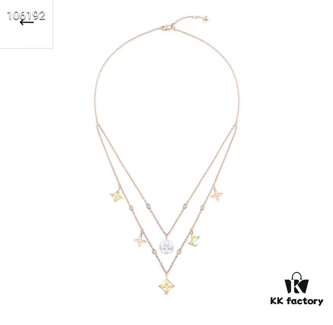 692fcd2c99f2d84055c897da LV Necklace Cabinet Double-Layer Necklace Limited Edition