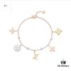 692fcd3099f2d84055c897e3 LV Louis Vuitton Letter Multiflower Bracelet, Thick Gold Plating, Elegant and Refined, Stylish and Versatile