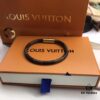 692fcd4399f2d84055c8980a Custom Real Photo ✈️⭐️ Louis Vuitton LV Monogram Leather Bracelet ● Brass Material Matching Store Version, Calfskin Lining, Hot Selling Item, Unique Design, Retro and Avant-Garde, Must-Have for Elegant Women