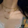 Ethereal LV Double-Layer Necklace