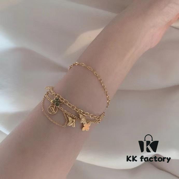 LV Three-Layer Bracelet