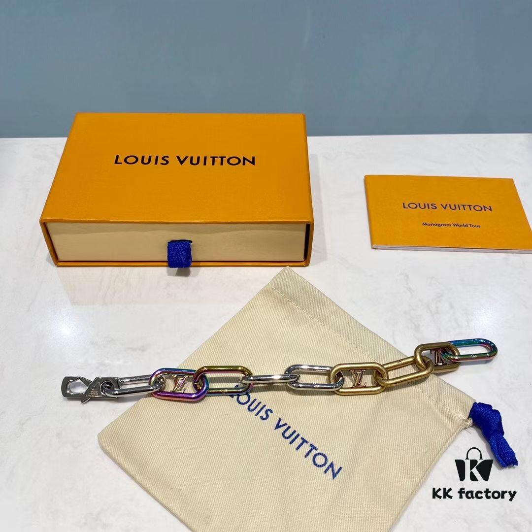692fcd5899f2d84055c89832 New Colorful Steel Bracelet 1:1 Replica with Original Engraving, Logo Clear, Lock Design Stunning