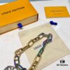 692fcd5c99f2d84055c89838 New Colorful Steel Necklace 46.5CM