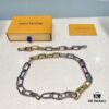 692fcd5d99f2d84055c8983b New Colorful Steel Necklace 46.5CM
