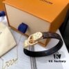 692fcd5e99f2d84055c8983c LV Latest Metal Letter Combined Monogram Pattern Leather Bracelet