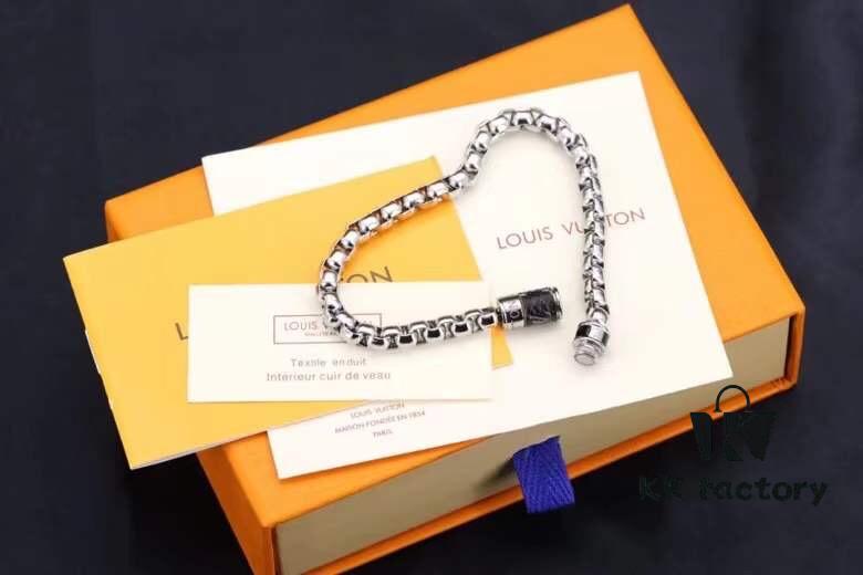 692fcd7299f2d84055c89854 New Arrival💗 Louis Vuitton Monogram Chain Men's Bracelet