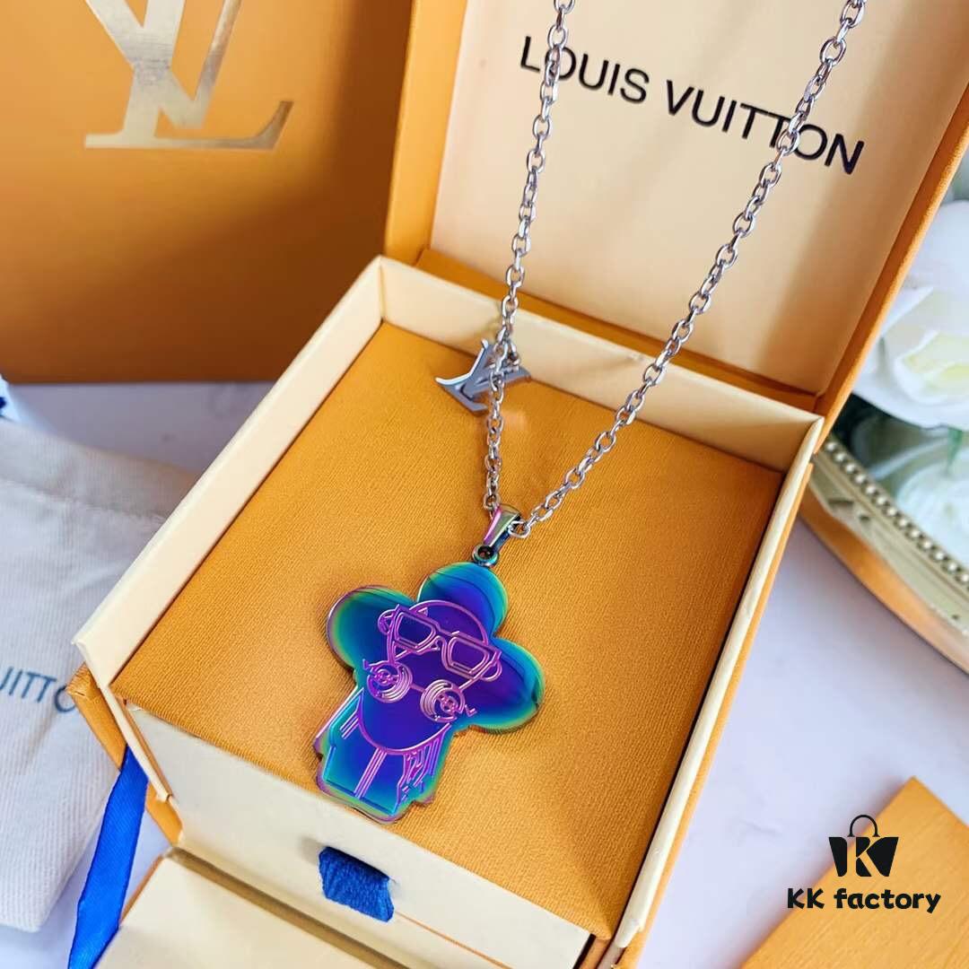 692fcd8499f2d84055c8986e LV Sound Vivienne Necklace