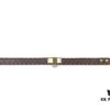 692fcd9099f2d84055c89887 Louis Vuitton LV Monogram Leather Bracelet ● Authentic Pattern, Best Quality Replica, Brass Hardware, Calfskin Lining, Unisex Design