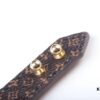 692fcd9299f2d84055c8988a Louis Vuitton LV Monogram Leather Bracelet ● Authentic Pattern, Best Quality Replica, Brass Hardware, Calfskin Lining, Unisex Design