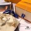 692fcdaa99f2d84055c898be LV Volt Large V Letter Diamond-Paved Necklace, Electroplated 18K Gold