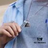 692fcdb099f2d84055c898c9 New Men's DAMIER BLACK Necklace