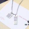 692fcdb199f2d84055c898cc New Men's DAMIER BLACK Necklace