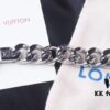692fcdb299f2d84055c898cf New Arrival Louis Vuitton LV20ss Cuban Chain Latest Iron Stone Buckle