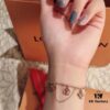 LV Popular Bracelet with Classic Monogram Charm - Hot Online Sensation, Must-Have Summer Accessory