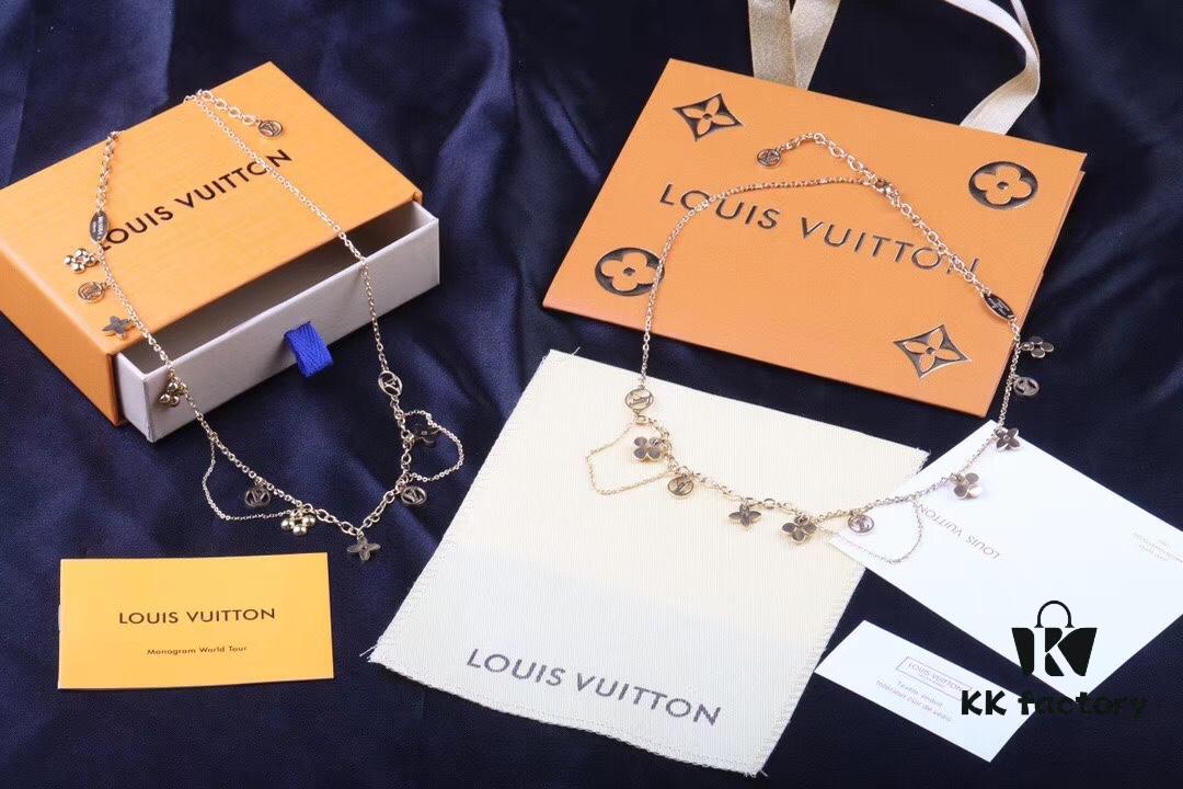 692fcdc599f2d84055c898f1 LV Monogram Necklace, consistently popular with meticulously refined accessories matching perfectly with authentic store versions, now beautifully crafted for stunning wear whether layered or worn alone
