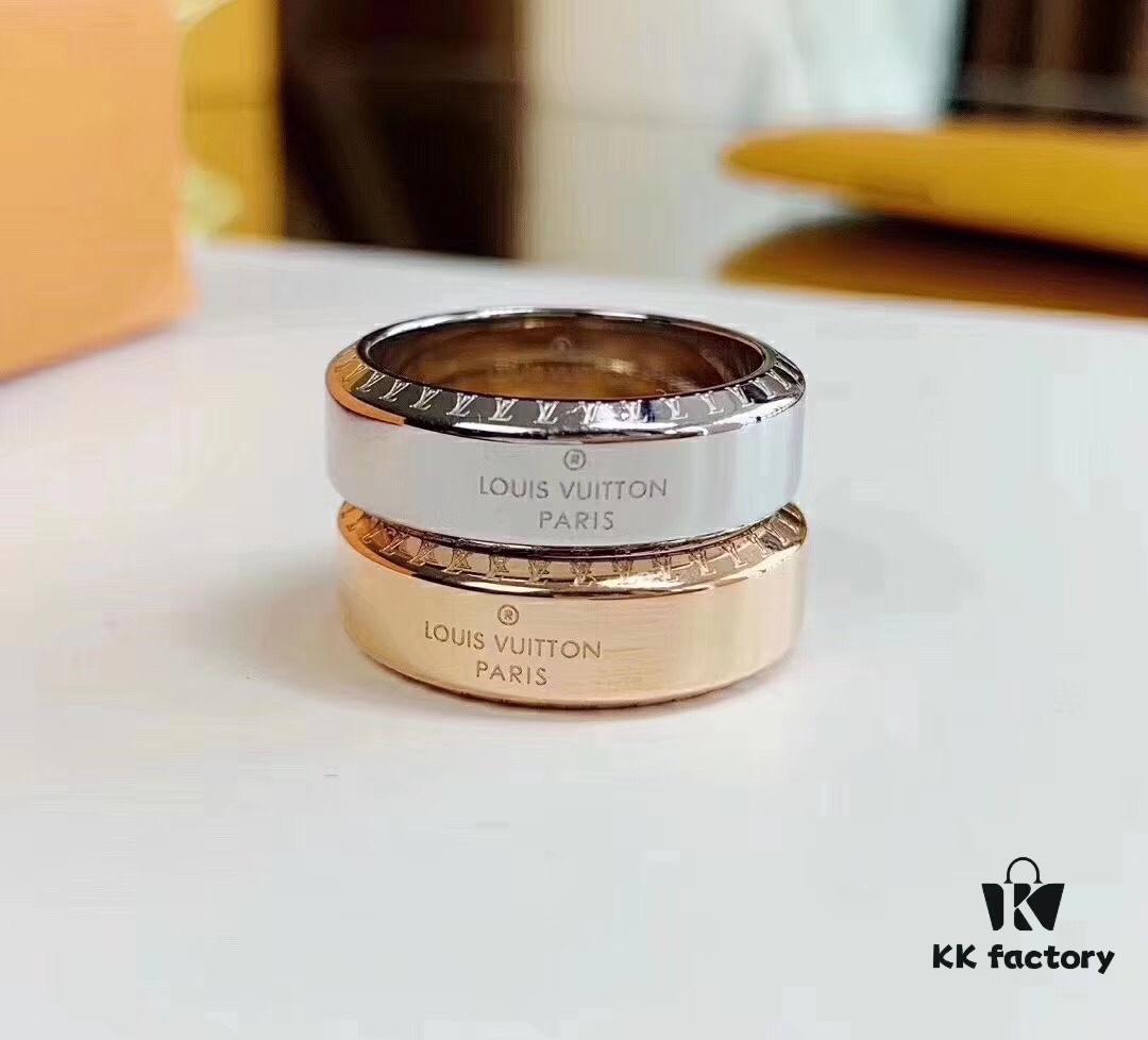 692fcdd199f2d84055c89910 LV Louis Vuitton Letter Ring 💍 Exquisitely Designed, Elegant and Adorable with Delicate Sparkle