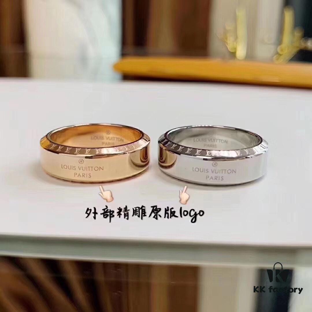 692fcdd499f2d84055c89919 LV Louis Vuitton Letter Ring 💍 Exquisitely Designed, Elegant and Adorable with Delicate Sparkle