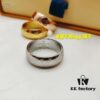 692fcdd599f2d84055c8991c High-Quality Replica Louis Vuitton LV Flower and Logo Letter Stamped Couple Ring Unisex