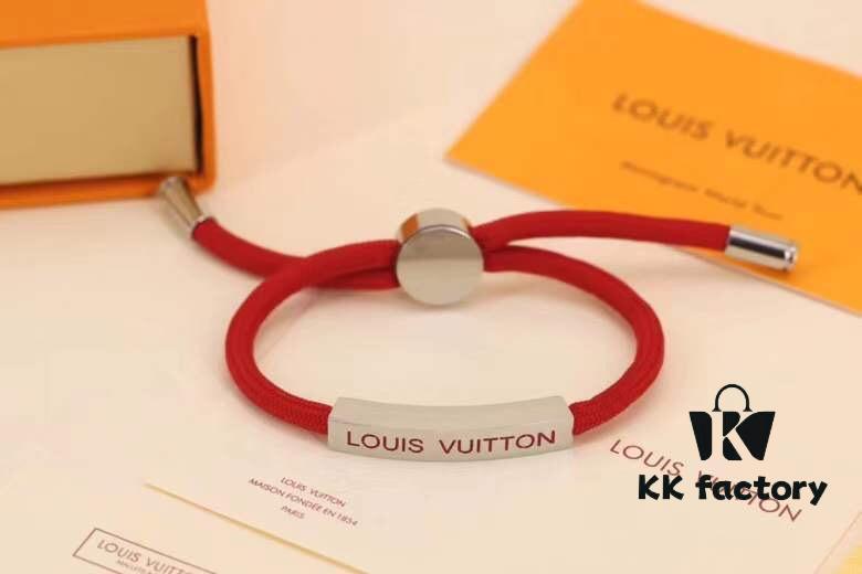 692fcdd699f2d84055c89920 Louis Vuitton LV SPACE Black Couple Bracelet