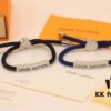 692fcdd699f2d84055c89921 Louis Vuitton LV SPACE Black Couple Bracelet
