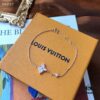 692fcdda99f2d84055c89928 LV Pink Rhombus White Mother-of-Pearl Diamond Vuitton Bracelet