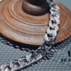 LV Cuban Silver Necklace