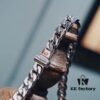 LV Cuban Silver Necklace
