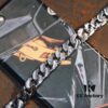 LV Cuban Silver Bracelet