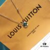 692fcdff99f2d84055c89972 LV Counter New Arrival Classic Monogram Peacock Green Necklace S925 Sterling Silver Elegant and Stylish Symbol Available in Platinum Rose Gold and Gold