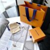 692fce0799f2d84055c89985 LV Latest Wing and V Letter Necklace Essential V California Dreaming Bracelet