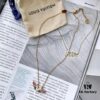 692fce0799f2d84055c89986 LV Latest Wing and V Letter Necklace Essential V California Dreaming Bracelet