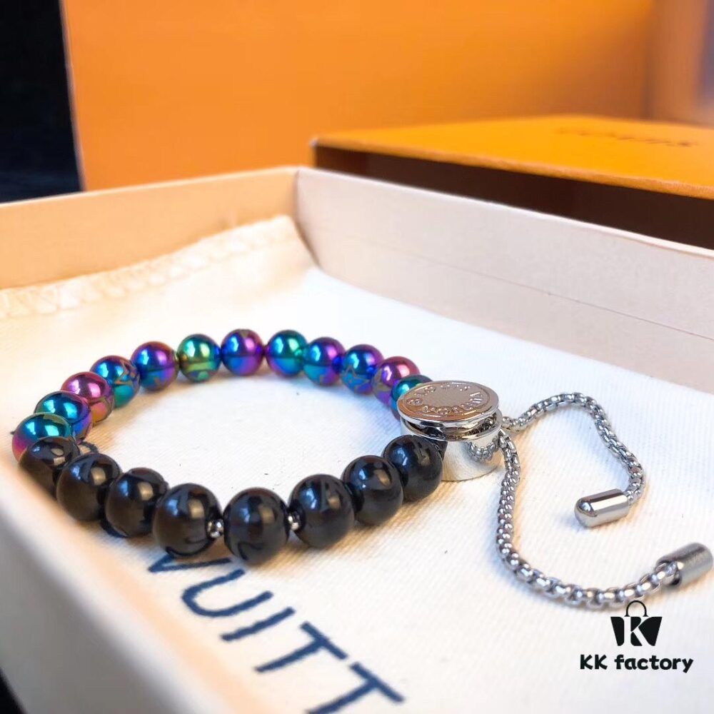 692fce1399f2d84055c8999d LV 2019 FW Lucky Bead Bracelet Unisex - Currently Available on Official Website