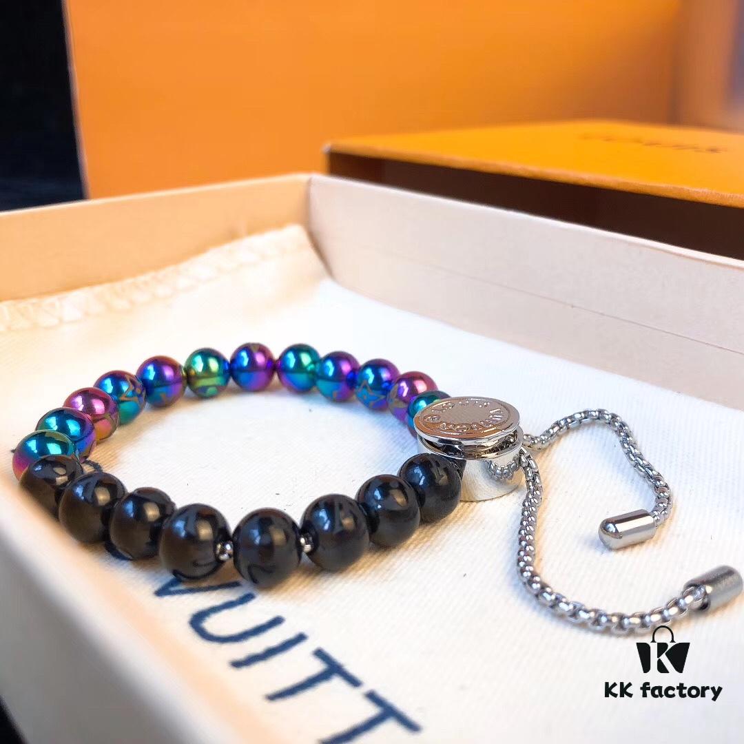 692fce1399f2d84055c8999d LV 2019 FW Lucky Bead Bracelet Unisex - Currently Available on Official Website