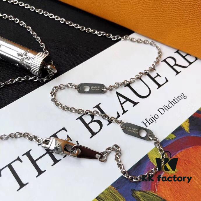 LV Latest MONOGRAM STRASS Unisex Necklace with Swarovski Crystal