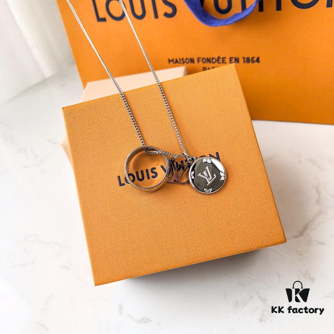 692fce6499f2d84055c89a1e Exclusive In-Stock! Authentic Louis Vuitton New Monogram Pendant Necklace