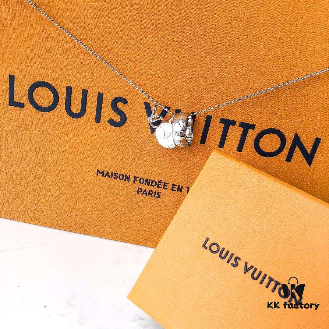 692fce6899f2d84055c89a26 Exclusive In-Stock! Authentic Louis Vuitton New Monogram Pendant Necklace