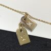 692fce6b99f2d84055c89a2b Same Style as Zhong Chuxi's - Must Buy, Keep One for Yourself - LV Classic Two-Tone Pendant Necklace and Bracelet Set