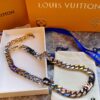 692fce7b99f2d84055c89a4b Lv New Cuban Necklace, Candy Colors, 48cm Length