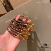 LV Leather Strap Bracelet with Backpack Pendant
